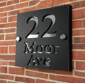 Double Sheet Metal Customized Name Plate