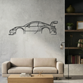 Porsche Metal Wall Art – Premium Laser-Cut Car Wall Decor