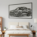 Ford Mustang Shelby GT500 Metal Wall Art – Premium Laser-Cut Muscle Car Decor