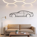 Mercedes-AMG S63 Laser Cut Metal Wall Art | Premium Steel Car Silhouette |