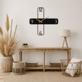 Modern Minimalist Wall Clock Metal Art