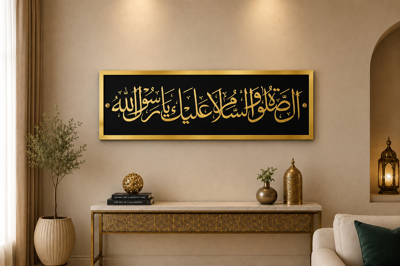 Darood Paak - Assalatu Wasalamu Alaika Ya Rasool Allah  | Premium Islamic Wall Art