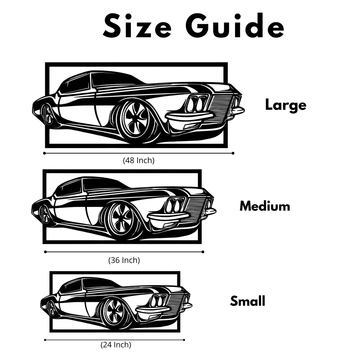 Ford Mustang Shelby GT500 Metal Wall Art – Premium Laser-Cut Muscle Car Decor