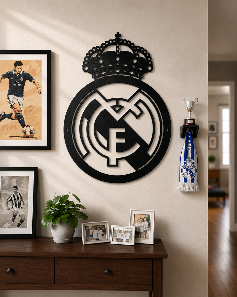Real Madrid CF Metal Wall Art