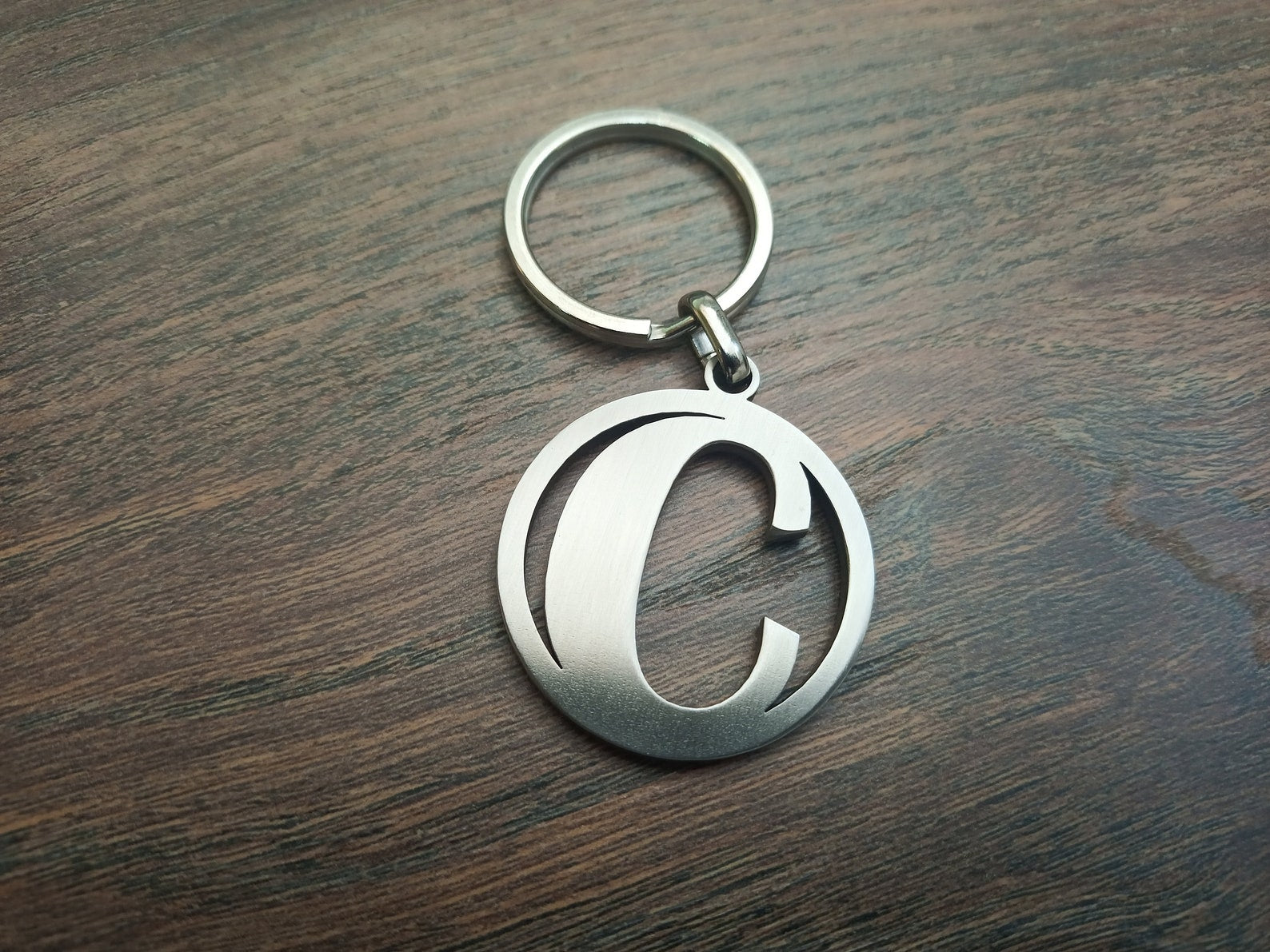 Customized Alphabet Keychain