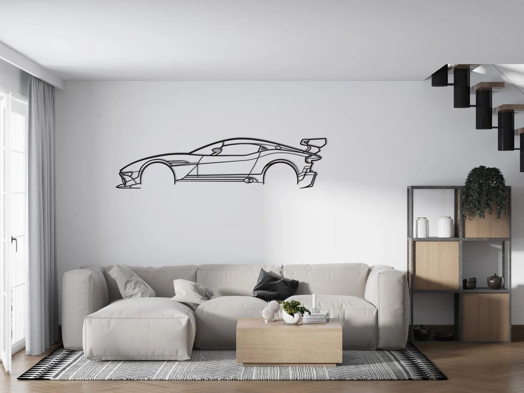 Aston Martin Vulcan Metal Car Wall Art | Laser Cut Steel Wall Decor | Metals Engrave