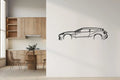 Aston Martin Vanquish Zagato Side Metal Car Wall Art | Laser Cut Steel Wall Decor | Metals Engrave