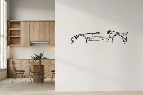 Aston Martin V12 Speedster Metal Car Wall Art | Laser Cut Steel Wall Decor | Metals Engrave