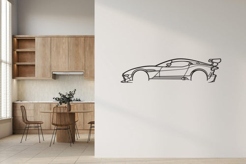 Aston Martin Vulcan Metal Car Wall Art | Laser Cut Steel Wall Decor | Metals Engrave