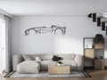 Aston Martin V12 Speedster Metal Car Wall Art | Laser Cut Steel Wall Decor | Metals Engrave