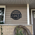Metal Address Sign For House