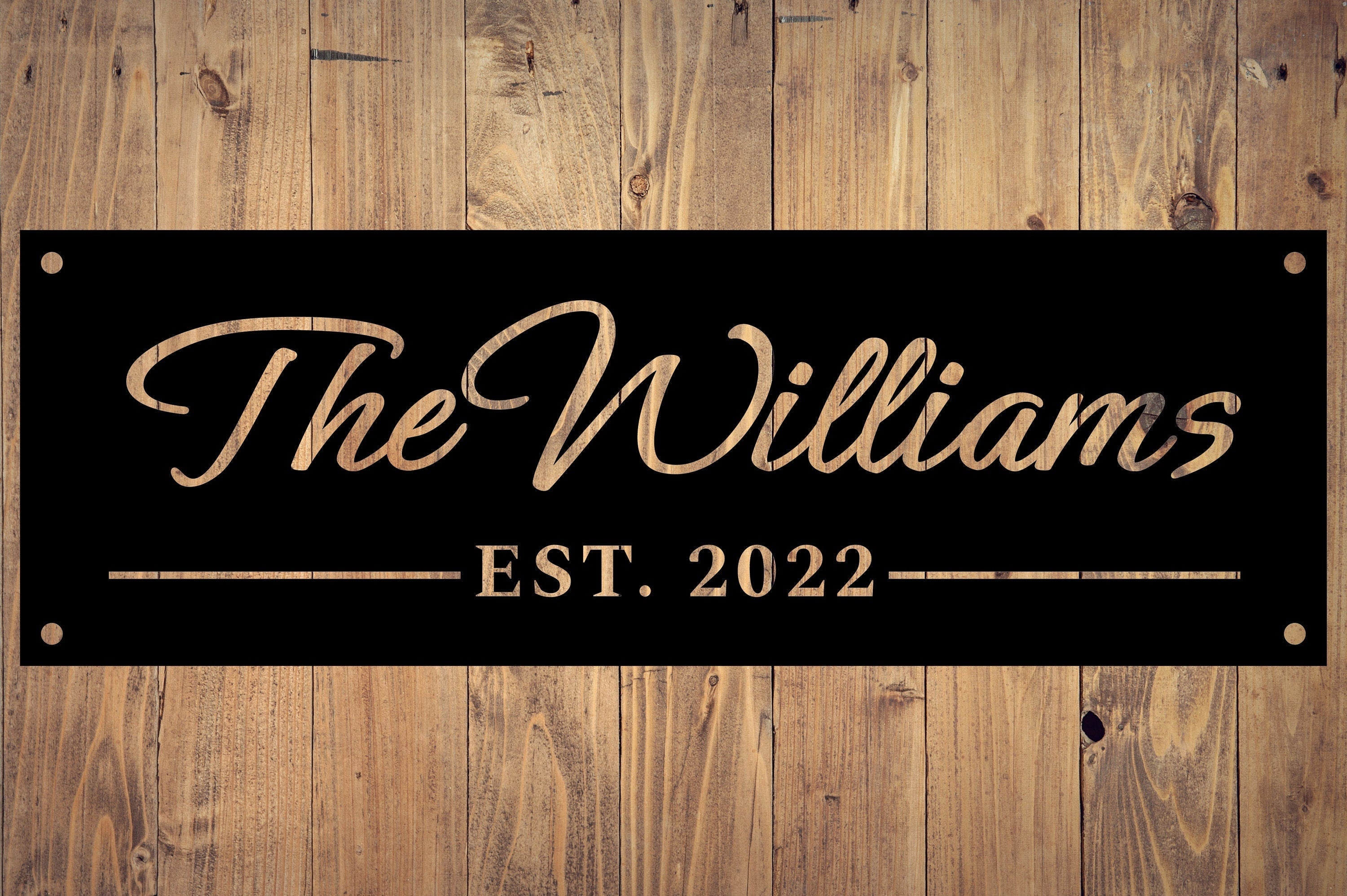 Custom Metal Name Plate