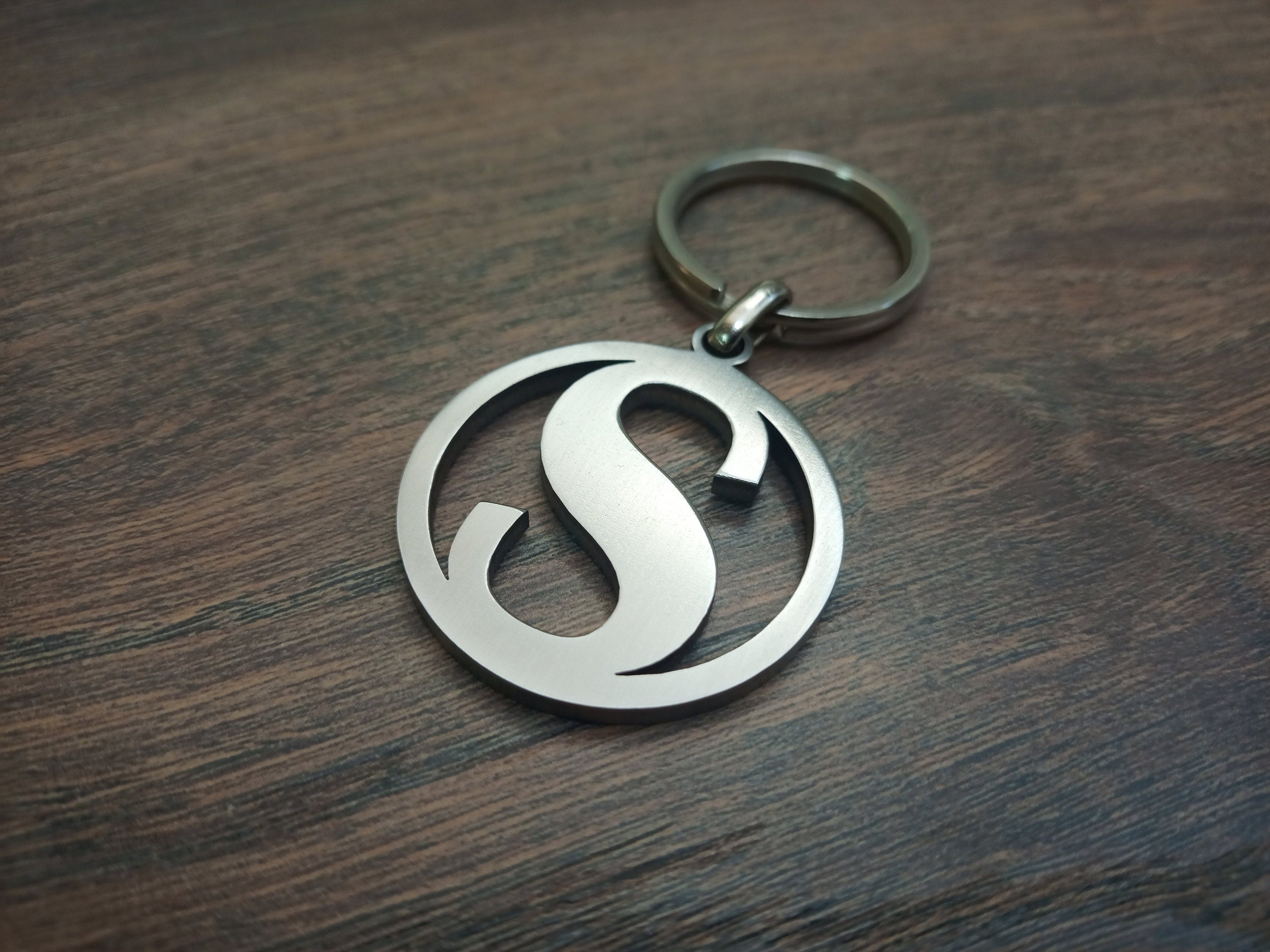 Customized Alphabet Keychain
