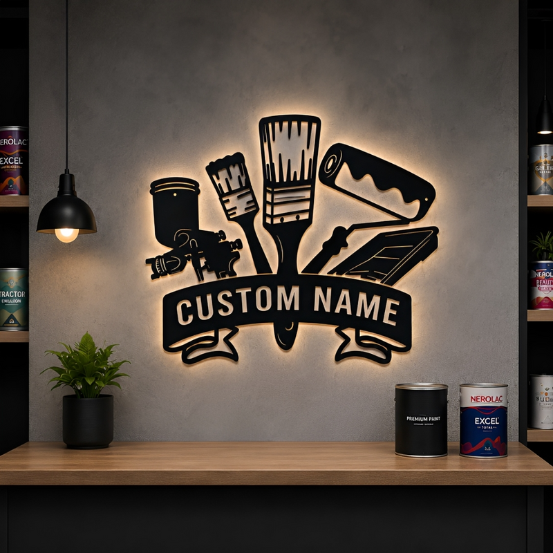 Custom Painter Metal Wall Art
