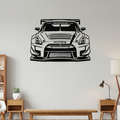 Nissan GTR R35 Nismo Metal Wall Frame – Premium Laser Cut Wall Art